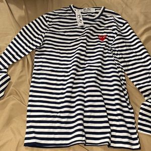 Mens long sleeve comme de garcon